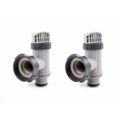 Lot De 2 Vannes D'arrêt 38 Mm Pour Piscine INTEX