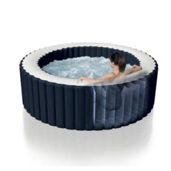 Spa Gonflable Intex PureSpa Blue Navy 6 Places -Spa Relaxation Promos Magasin 28406ex 11 1 1
