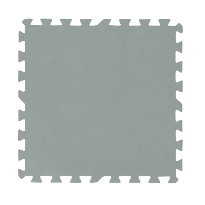 Lot De 9 Tapis De Sol 50x50cm Gris à Assembler Pour Piscine Bestway 1 Lot De 9 Tapis De Sol 50x50cm Gris à Assembler Pour Piscine Bestway