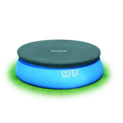 Bâche De Protection Intex Pour Piscine Autoportée Ronde Ø 3,66 M