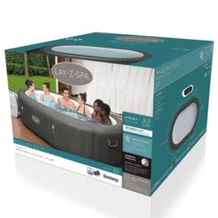 Spa Gonflable Bestway Lay-Z Spa MAURITIUS AirJet 7 Places -Spa Relaxation Promos Magasin 60067 spa gonflable bestway lay z spa mauritius packaging