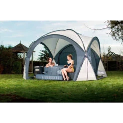 Abri Pour Spa Gonflable Bestway Lay-z Dôme -Spa Relaxation Promos Magasin abri spa gonflabe lay z bestway 58460 ambiance3 1