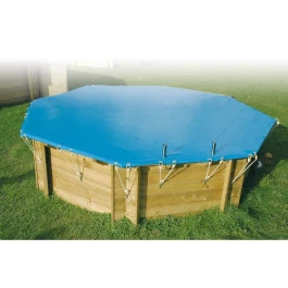 Bâche Hivernage Piscine Hexagonale Ubbink Ø 410 Cm 1 Bâche Hivernage Piscine Hexagonale Ubbink Ø 410 Cm
