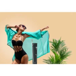 Douche Solaire Pour Piscine Formidra Happy Go Anthracite -Spa Relaxation Promos Magasin douche solaire poolstar happy go anthracite 1 ambiance