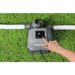 Electrolyseur D'eau Salée Bestway Hydrogénic Pour Piscine < 27m³ -Spa Relaxation Promos Magasin flowclear chlorinateur deau salee hydrogenic 6g h 3