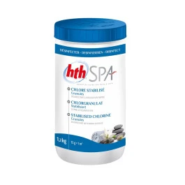 HTH Spa - Granulés De Chlore Stabilisé 1,2kg 1 HTH Spa - Granulés De Chlore Stabilisé 1,2kg