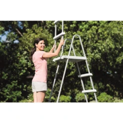 Echelle D'accès Piscine Intex 1.22 M -Spa Relaxation Promos Magasin intex echelle piscine 122 cm 1