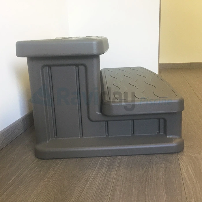 Marche-pied Pour Spa Gonflable Couleur Taupe 3 Marche-pied Pour Spa Gonflable Couleur Taupe – Image 3