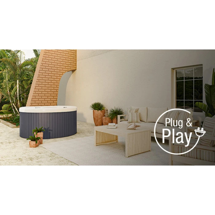 Spa Acrylique NetSpa Halfmoon 4 Personnes 4 Spa Acrylique NetSpa Halfmoon 4 Personnes – Image 4