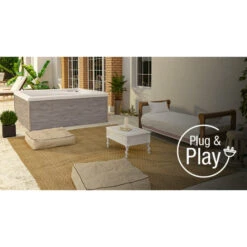 Spa Acrylique NetSpa Square 5 Personnes -Spa Relaxation Promos Magasin netspa square pointfort01 1