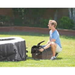 Spa Gonflable Intex PureSpa Carbone 6 Places -Spa Relaxation Promos Magasin spa gonflable intex purespa carbone 4 places bloc 2 1