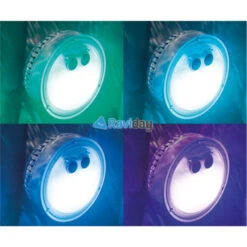 Spa Gonflable Intex PureSpa Blue Navy 6 Places -Spa Relaxation Promos Magasin spot lumineux pure spa bulles intex couleurs 28503 2 1